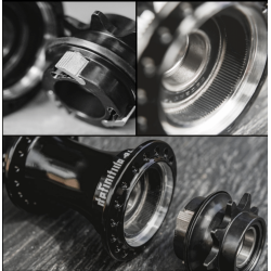 TSC Definitive Cassette Hub - RHD - Black